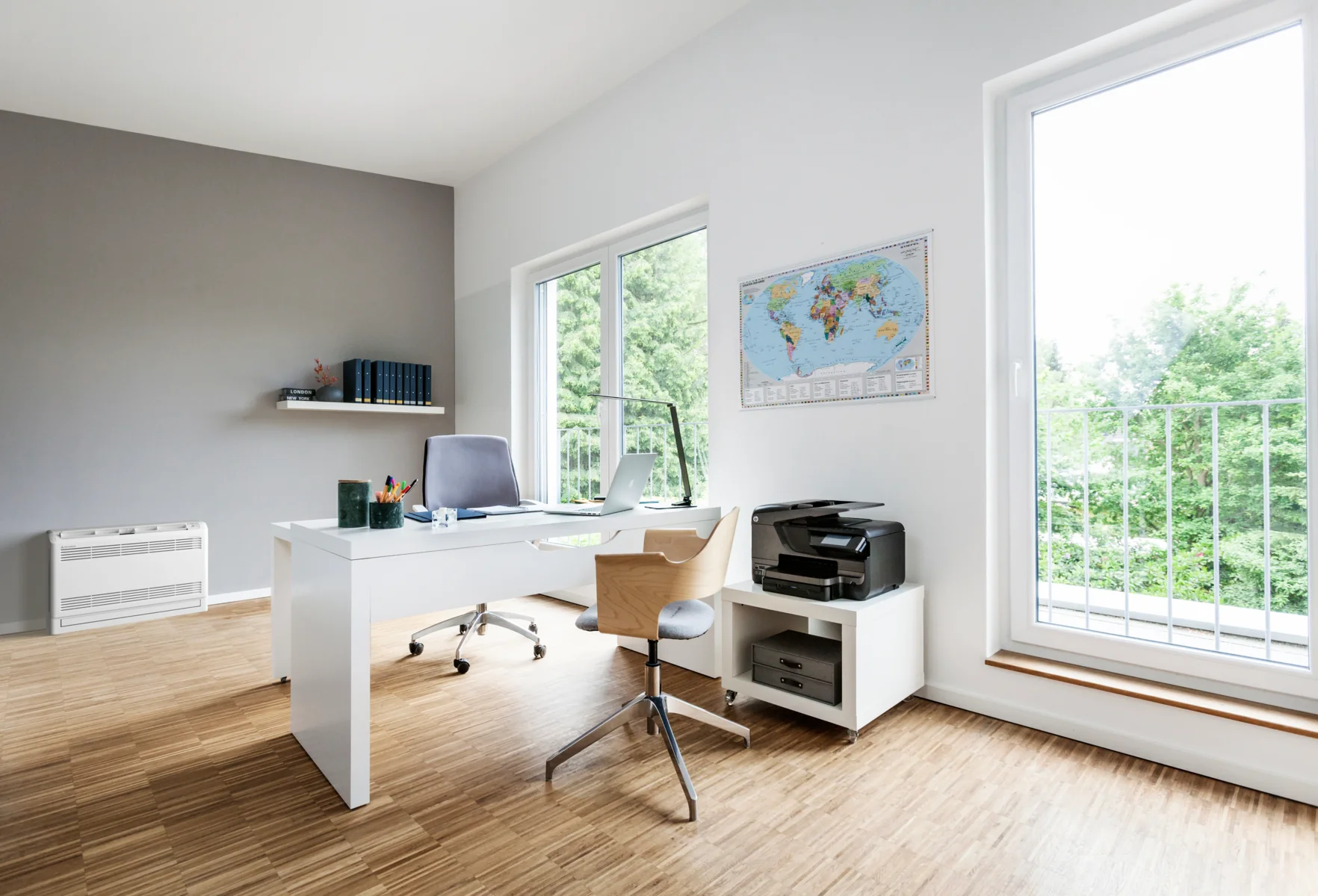 Klimatisiertes Büro oder Praxiszimmer